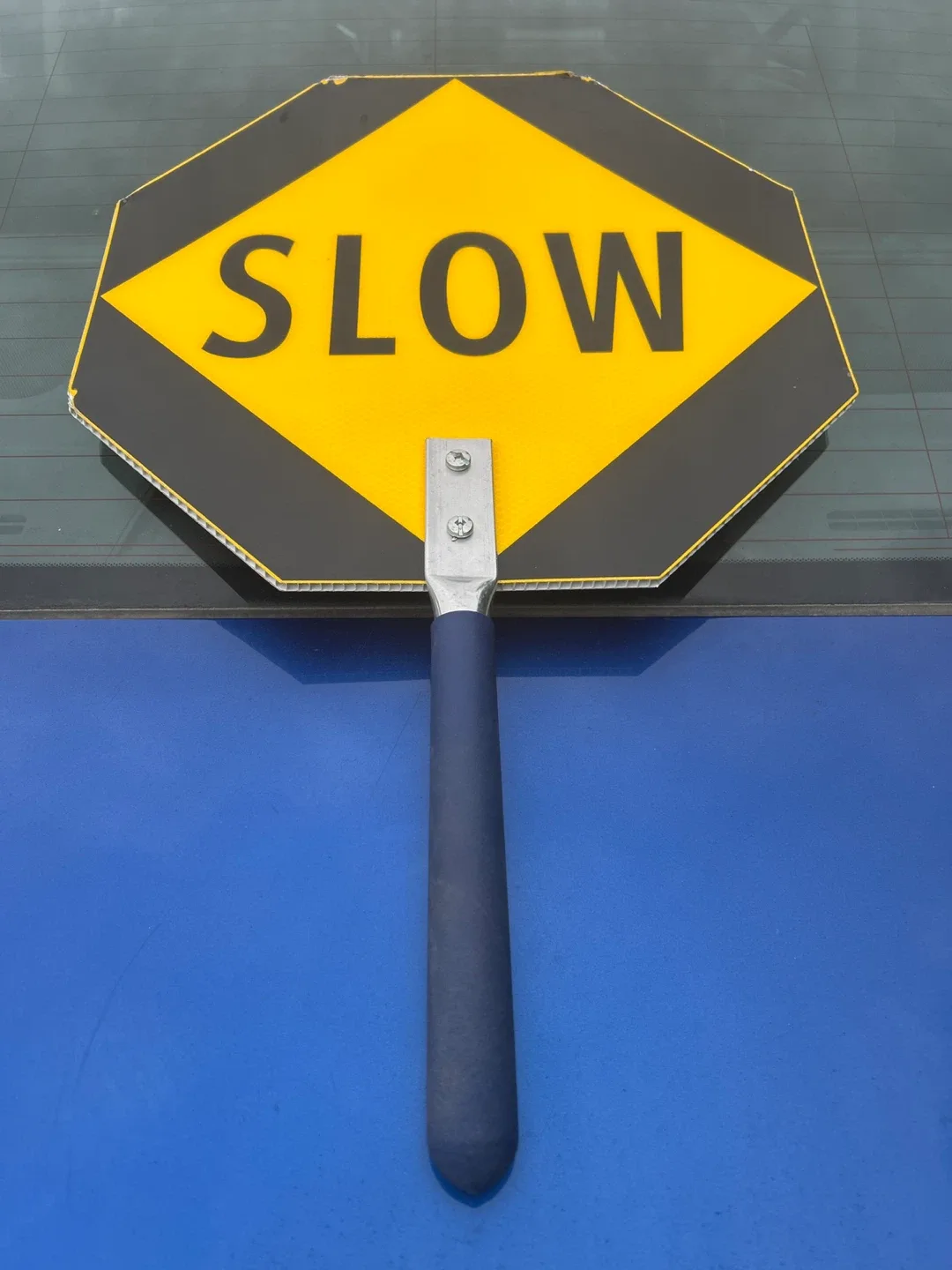 Slow/Stop Traffic Control Paddle image indicator(2)