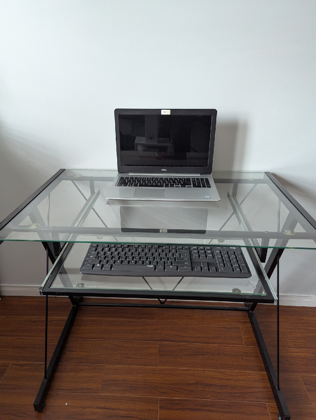 Glass Top Computer Desk - photo 4