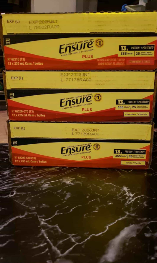 Ensure Plus Nutritional Drinks - Exp 2026