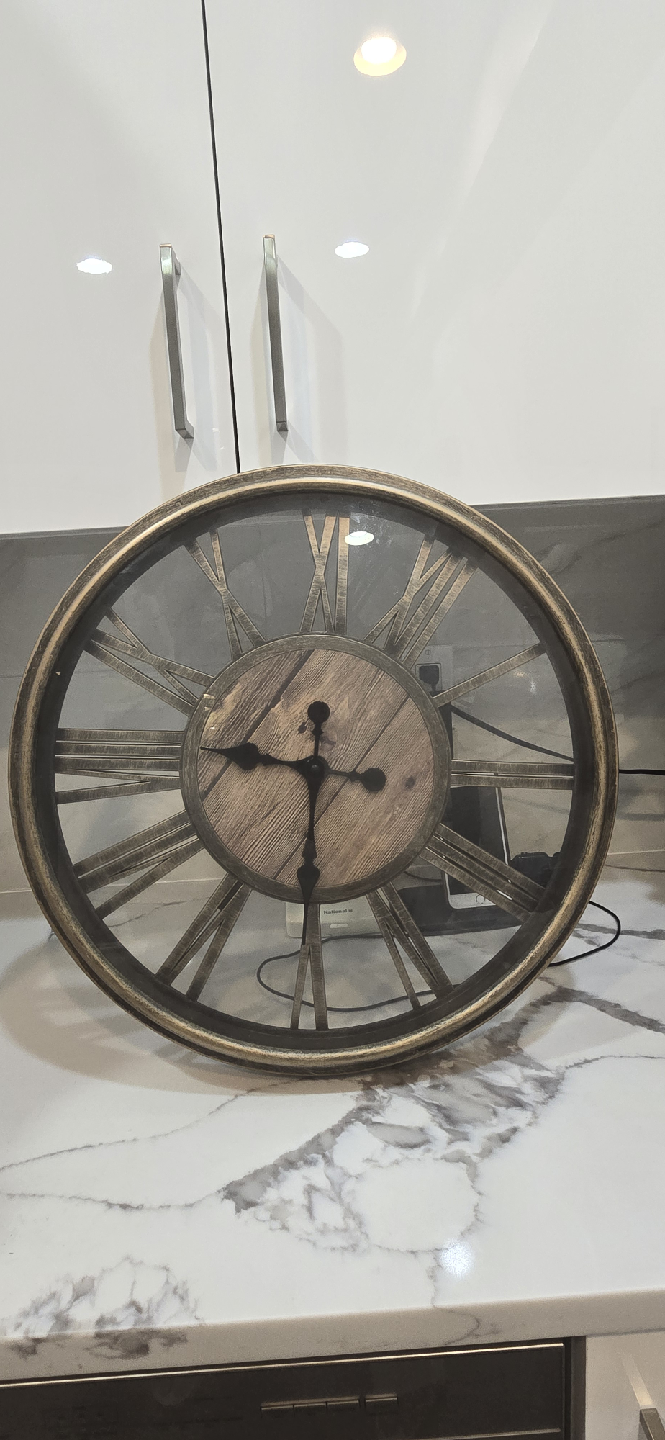 Large Decorative Wall Clock