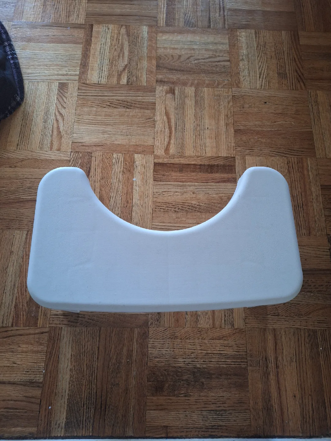 White Toilet squatting Stool thumbnail