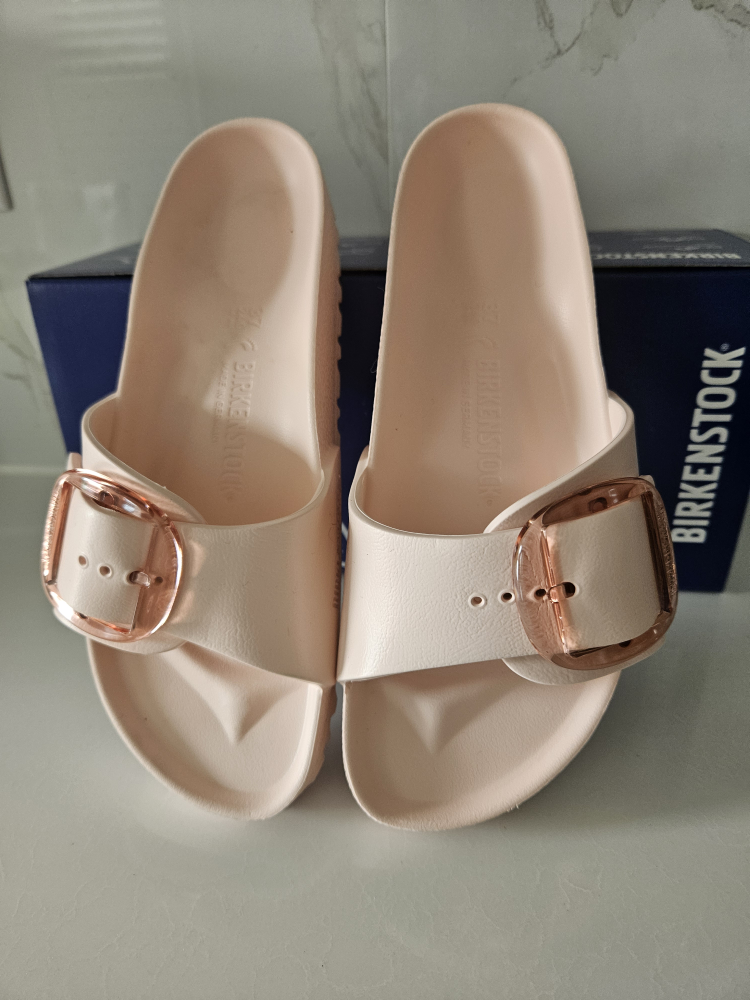 Birkenstock Madrid Big Buckle EVA Slide, Size 7, Rose - photo 3