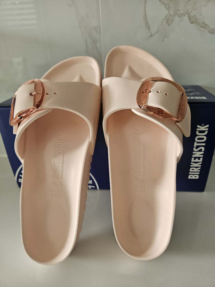 Birkenstock Madrid Big Buckle EVA Slide, Size 7, Rose - photo 4