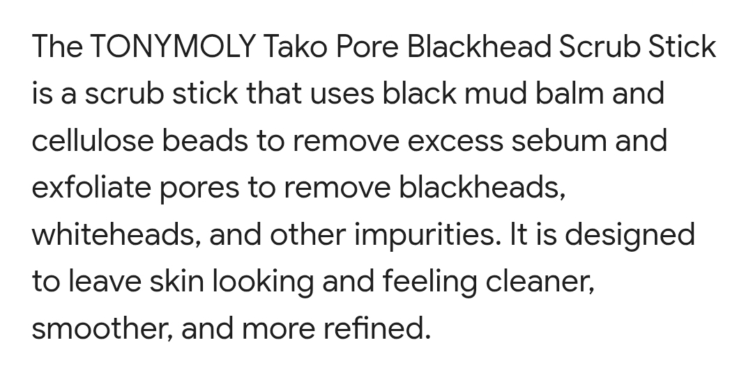 TONYMOLY Tako Pore Blackhead Scrub Stick - photo 3