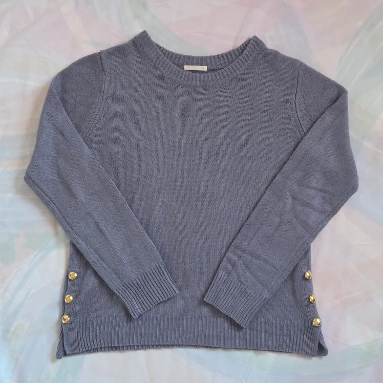 Uniqlo Purple Knit Sweater thumbnail