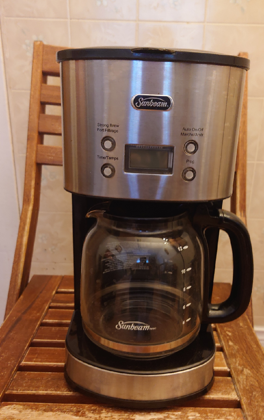 Sunbeam® 12-Cup Programmable Coffeemaker, Stainless Steel