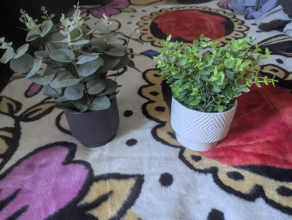 Artificial Eucalyptus & Green Plant Decor thumbnail