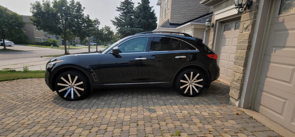 Infiniti QX70S Black SUV 3.7L  AWD image indicator(5)