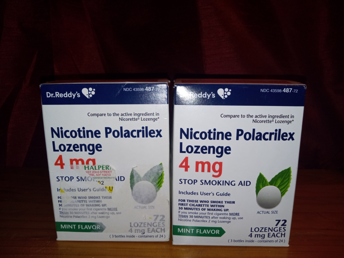 Dr. Reddy's Nicotine Lozenge 4mg🥕