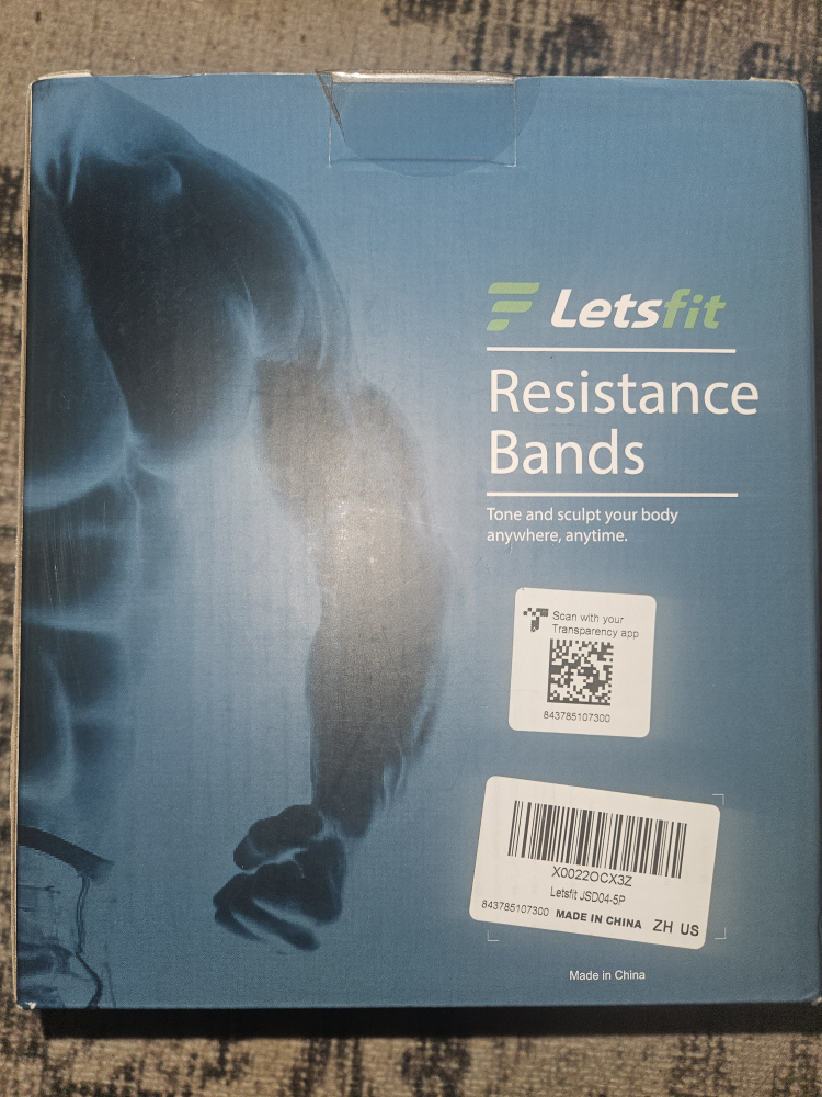 Letsfit Resistance Bands Kit - New - photo 2