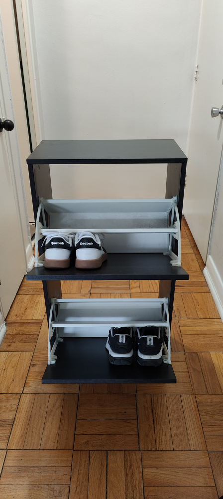 Black Shoe Cabinet - photo 3