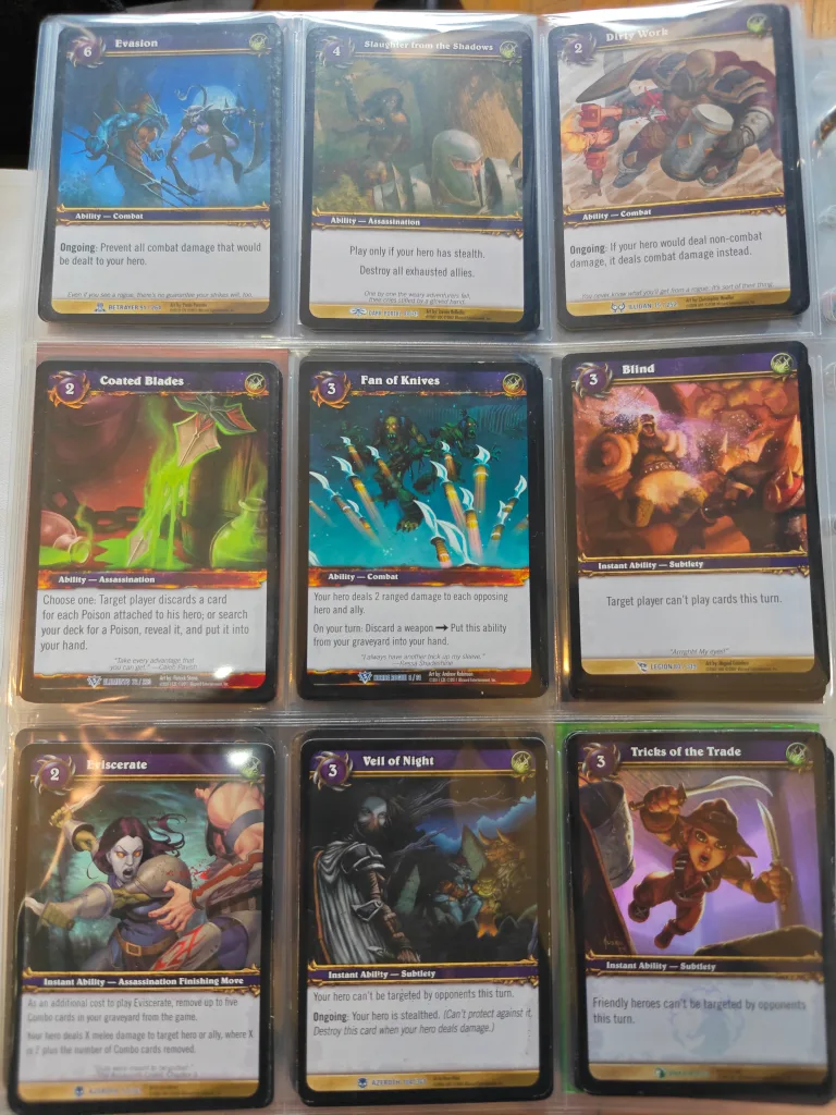 World of Warcraft TCG Cards (Rogue) image indicator(4)