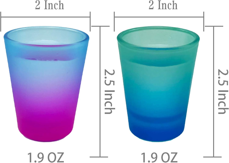 1.9 oz Shot Glasses Sets with Heavy - photo 3