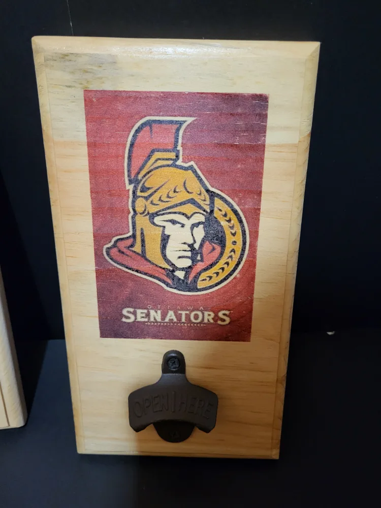 Handmade Wooden Sports Bottle Opener image indicator(2)