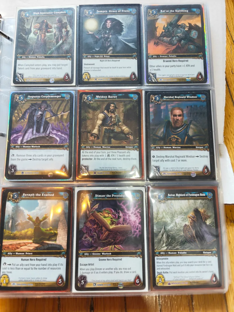 World of Warcraft TCG Cards (Alliance) image indicator(3)