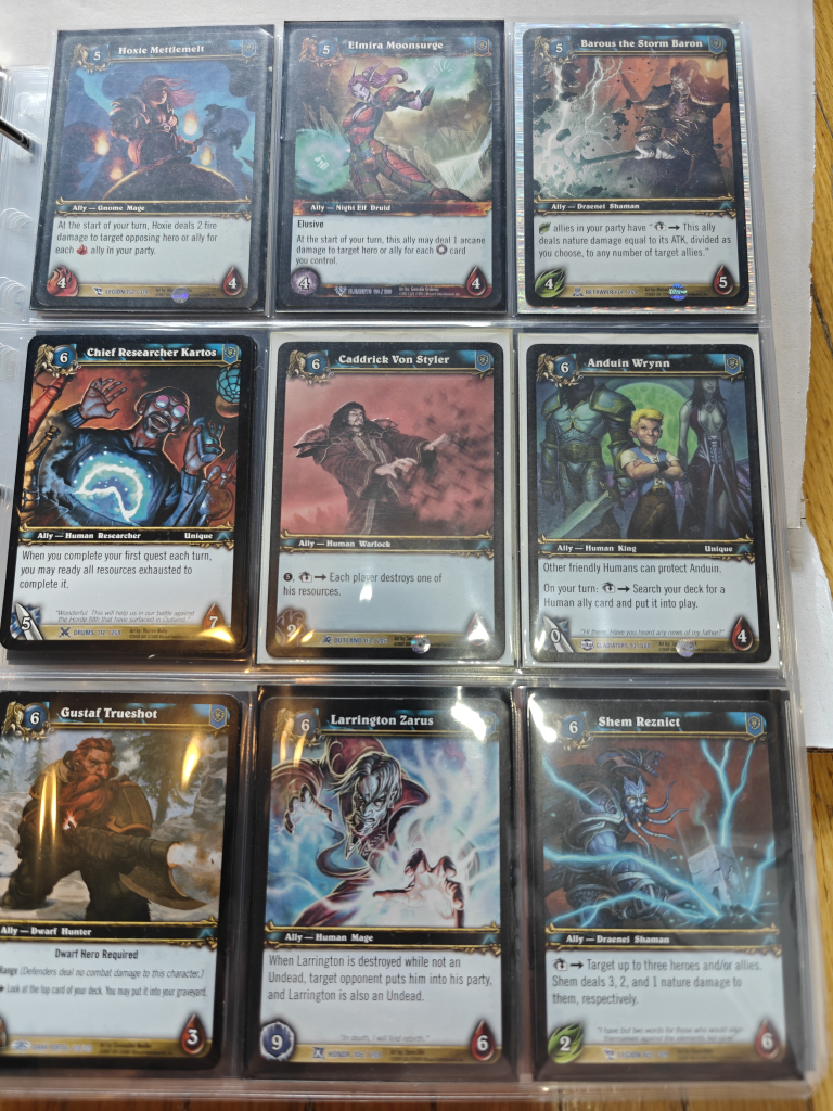 World of Warcraft TCG Cards (Alliance) - photo 4