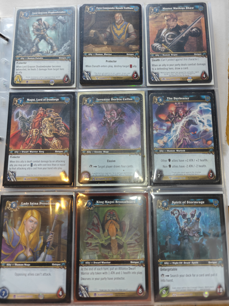 World of Warcraft TCG Cards (Alliance) - photo 5