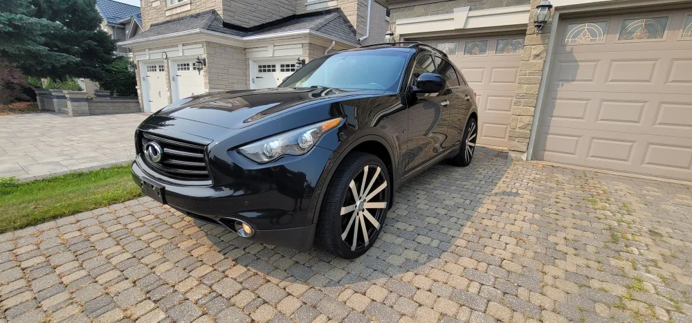 Infiniti QX70S Black SUV 3.7L  AWD image indicator(4)