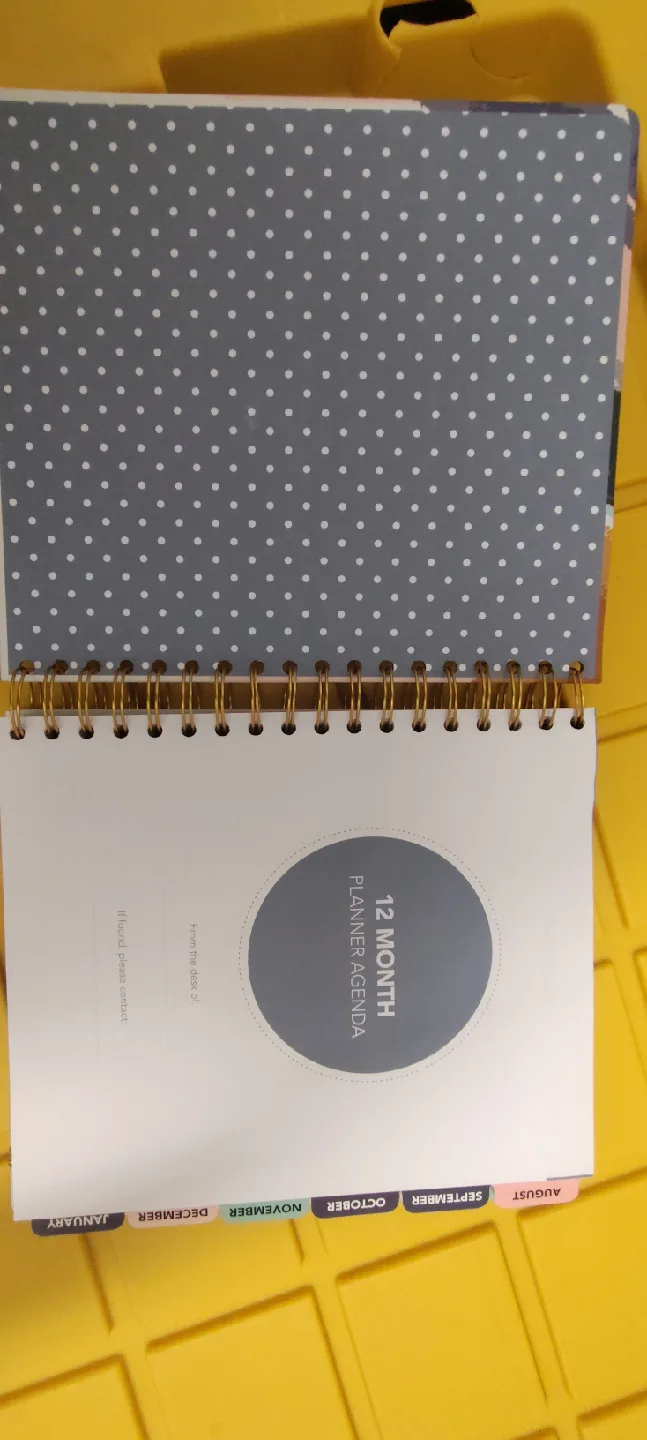 12 Month Planner Agenda image indicator(3)
