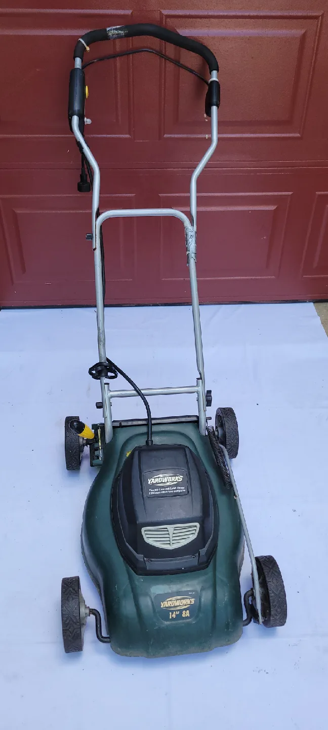 Yardworks 14" 8A Electric Lawn Mower thumbnail