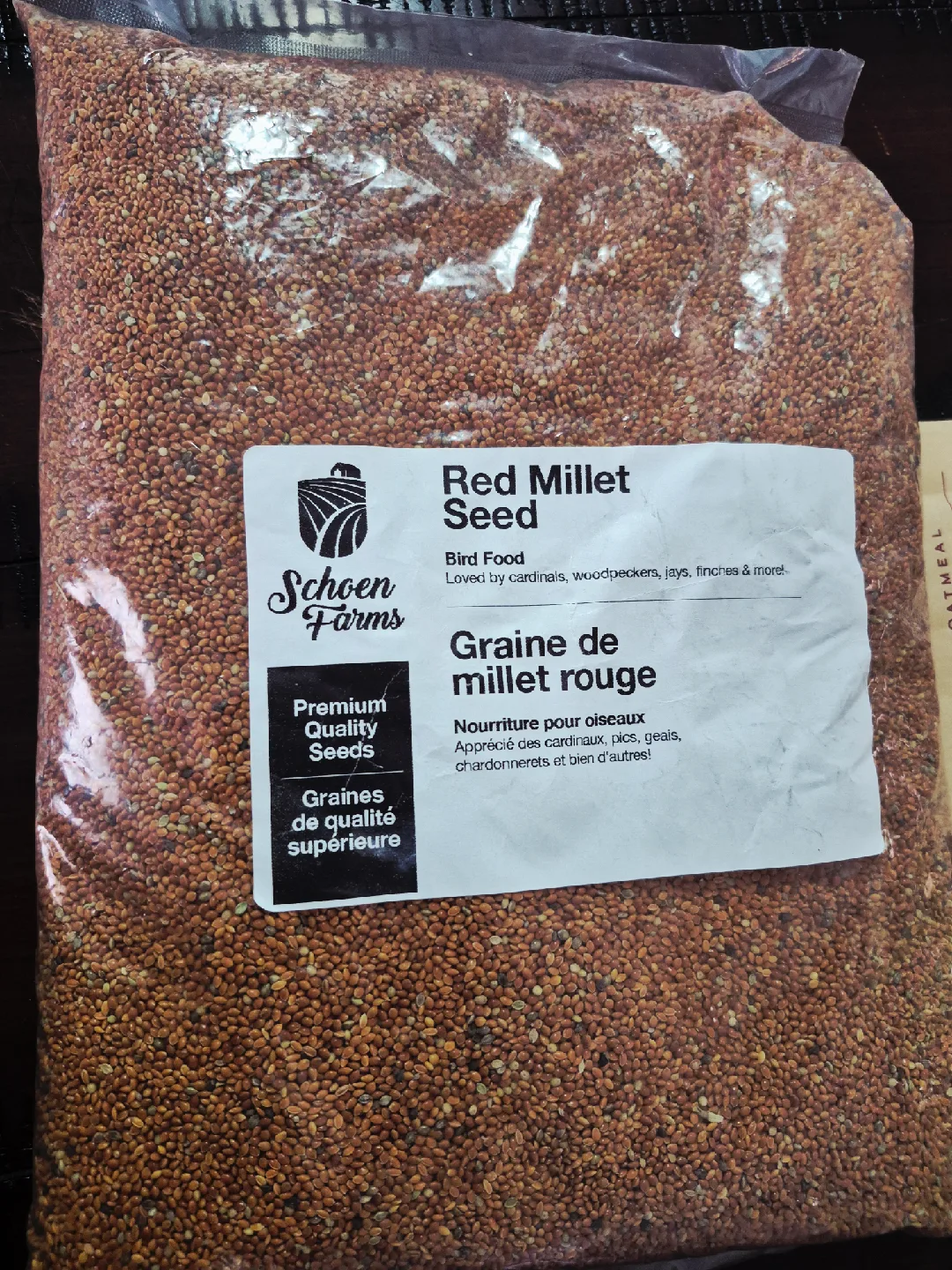 Schoen Farms Red Millet Seed Bird Food thumbnail