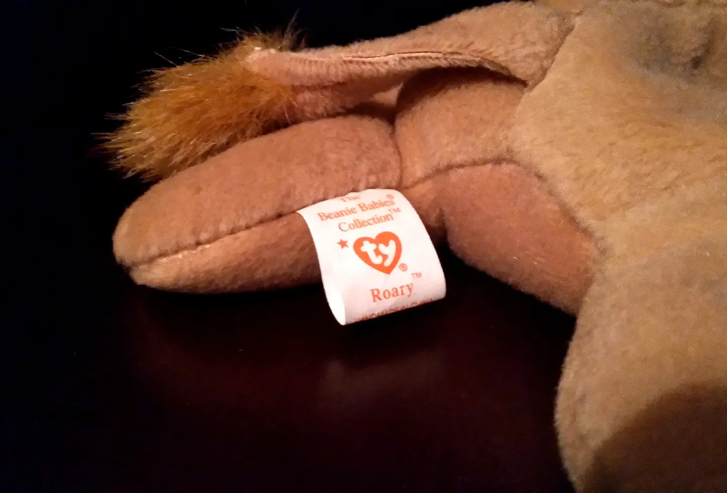 TY BEANIE BABIES - ROARY - PLUSH TOY COLLECTIBLE image indicator(4)