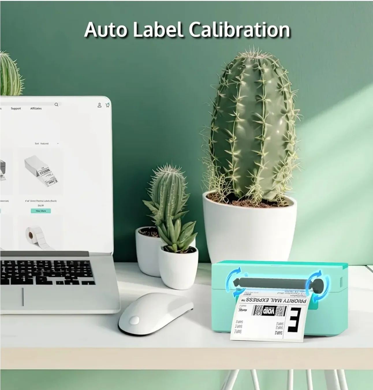 New. Label Printer - Multi-Size Labels image indicator(3)