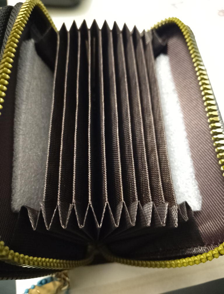 Black Wallet with Cartoon Design - photo 2