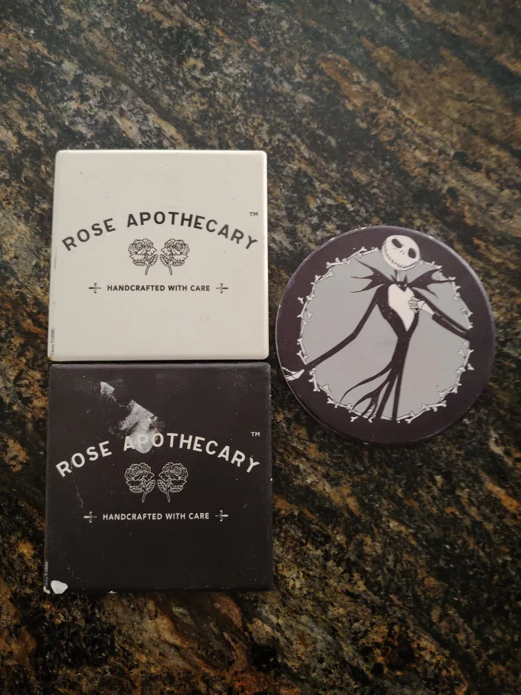 Rose Apothecary & Jack Skellington Coasters image indicator(2)