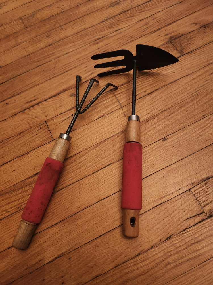 Gardening Hand Tools - Cultivator & Hoe