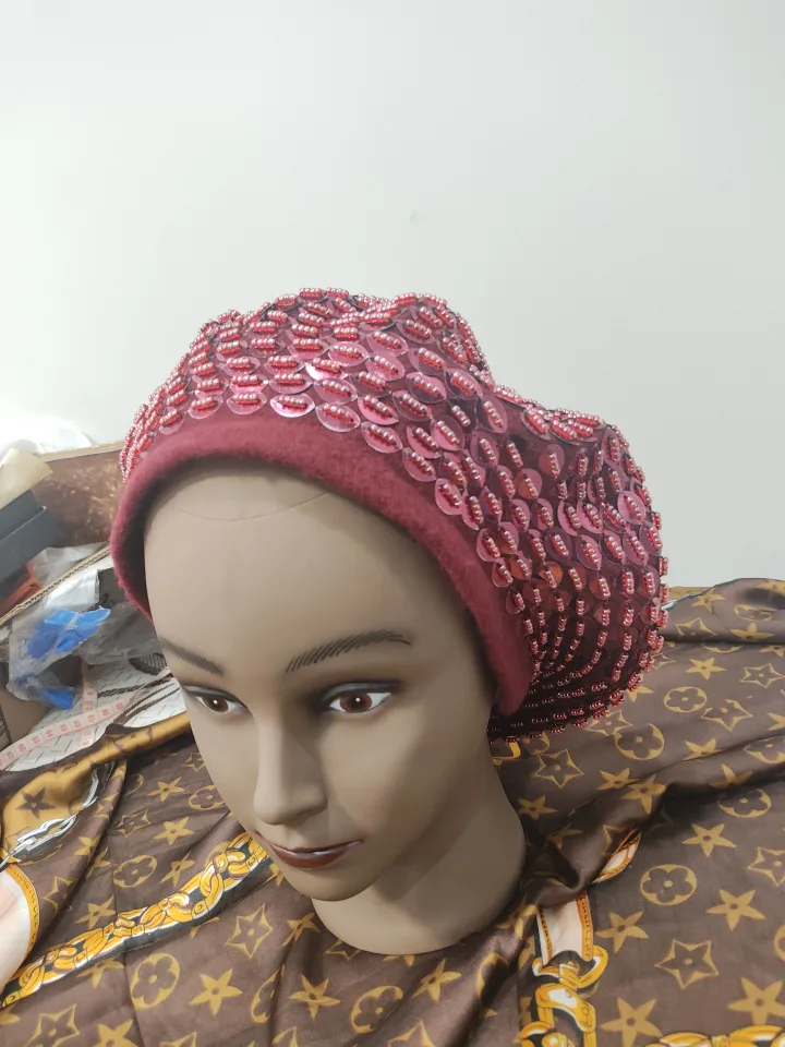 Burgady Sequin Beret Hat image indicator(3)