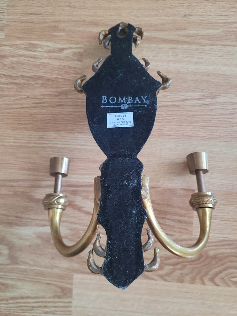 Bombay Wall Sconce Pair - photo 2