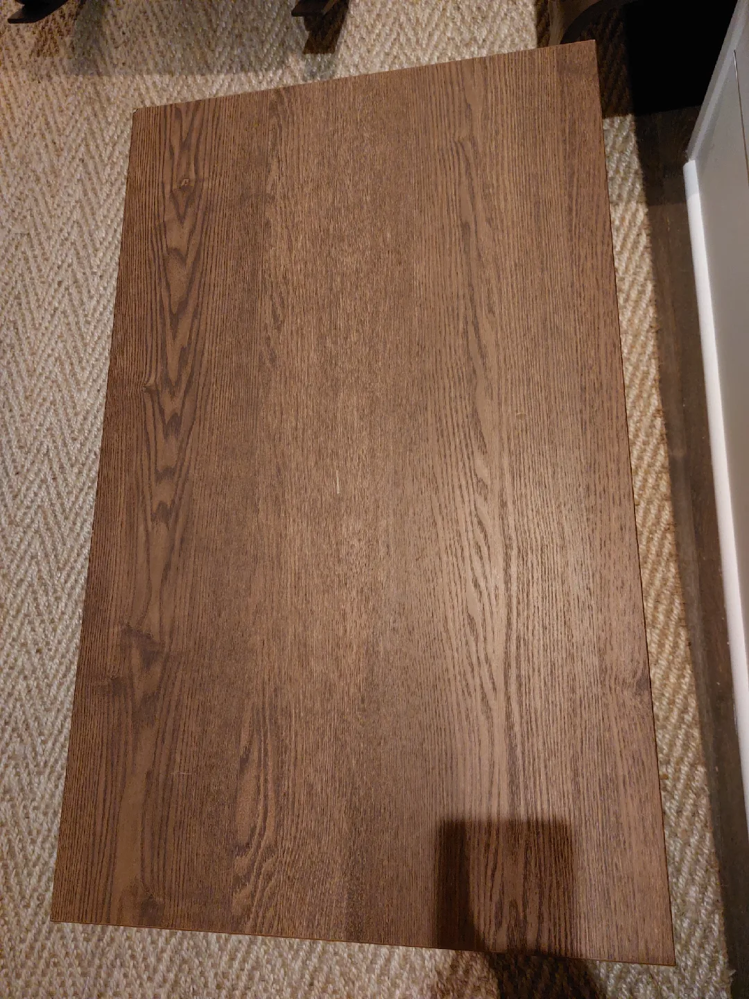 Brown Wood Coffee Table with Shelf image indicator(5)