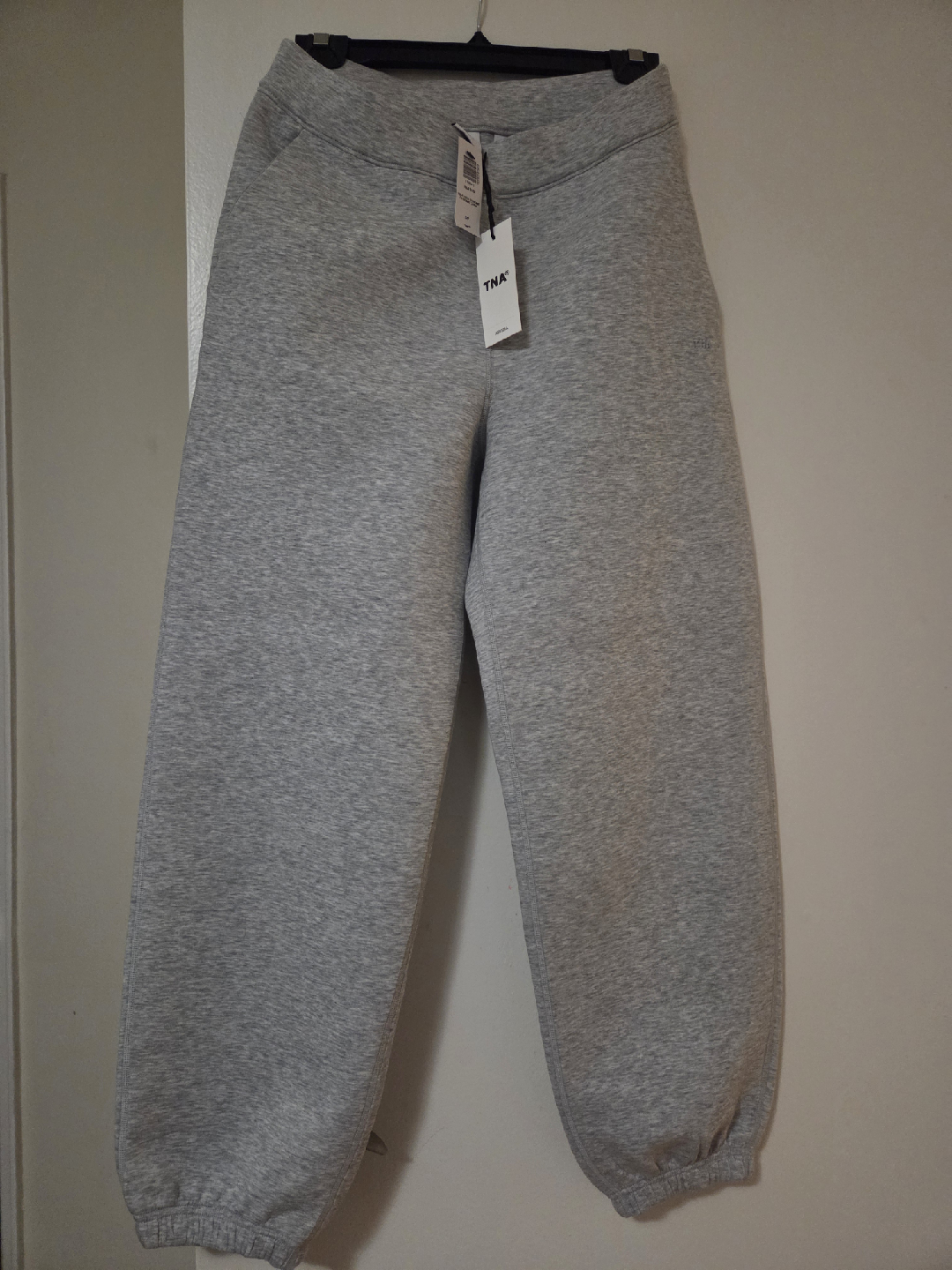 New TNA Arritzia Hiatus Heather Chrome Joggers - S