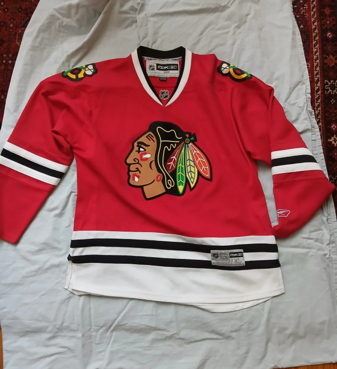Reebok NHL Chicago Blackhawks Jersey XL/TG thumbnail