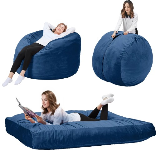 5FT Convertible Bean Bag Chair
