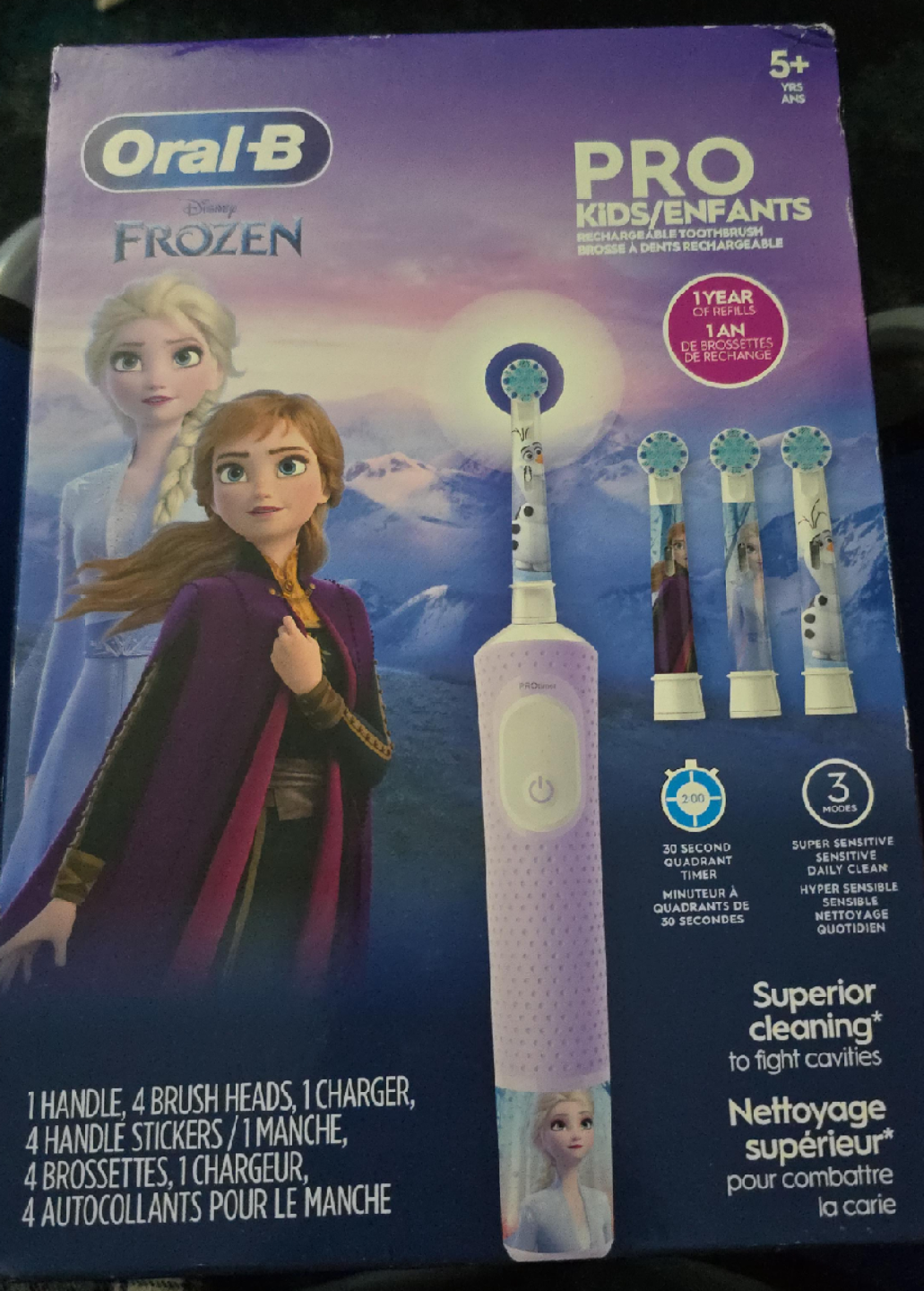 Oral-B Disney Frozen Pro Kids Rechargeable Toothbrush