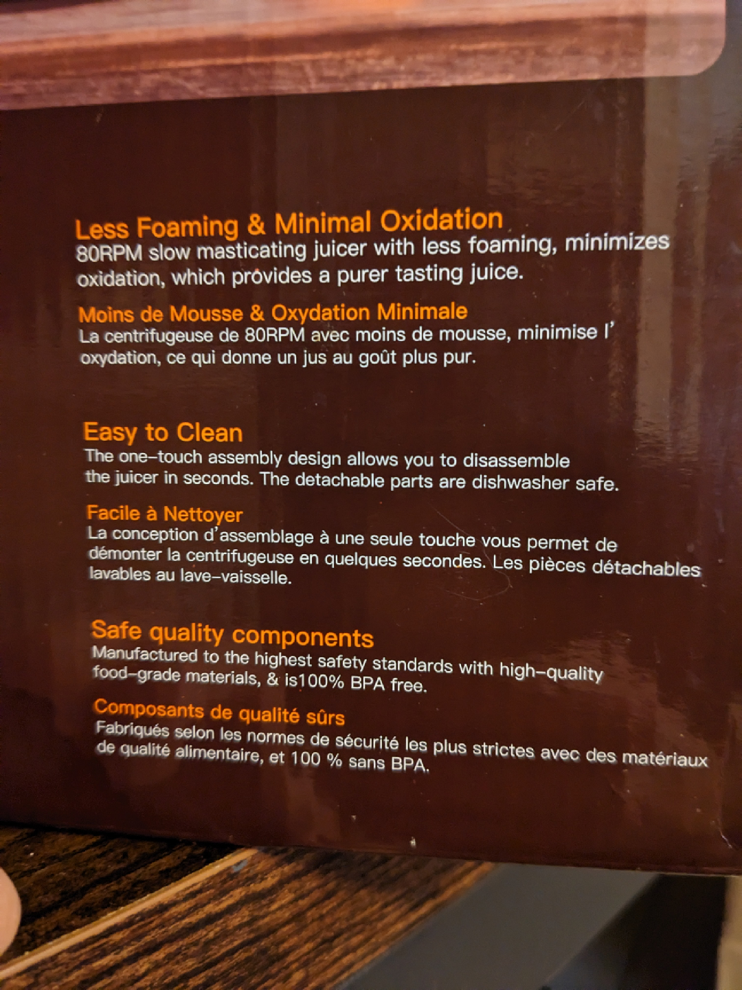 Sboly Slow Juicer JS3007 - Extracts Maximum Nutrition - photo 3