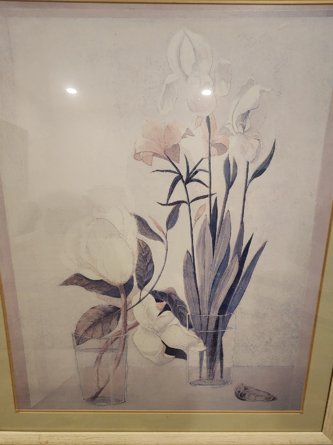 Framed Floral Print - photo 2