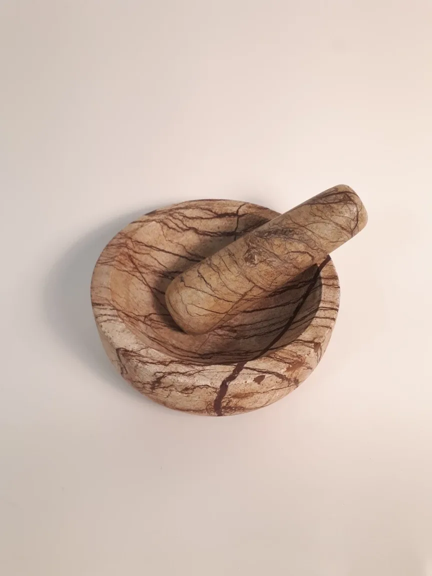 Marble Mortar and Pestle Set thumbnail