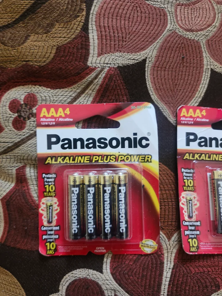 Panasonic AAA4 Alkaline Plus Power Batteries image indicator(2)