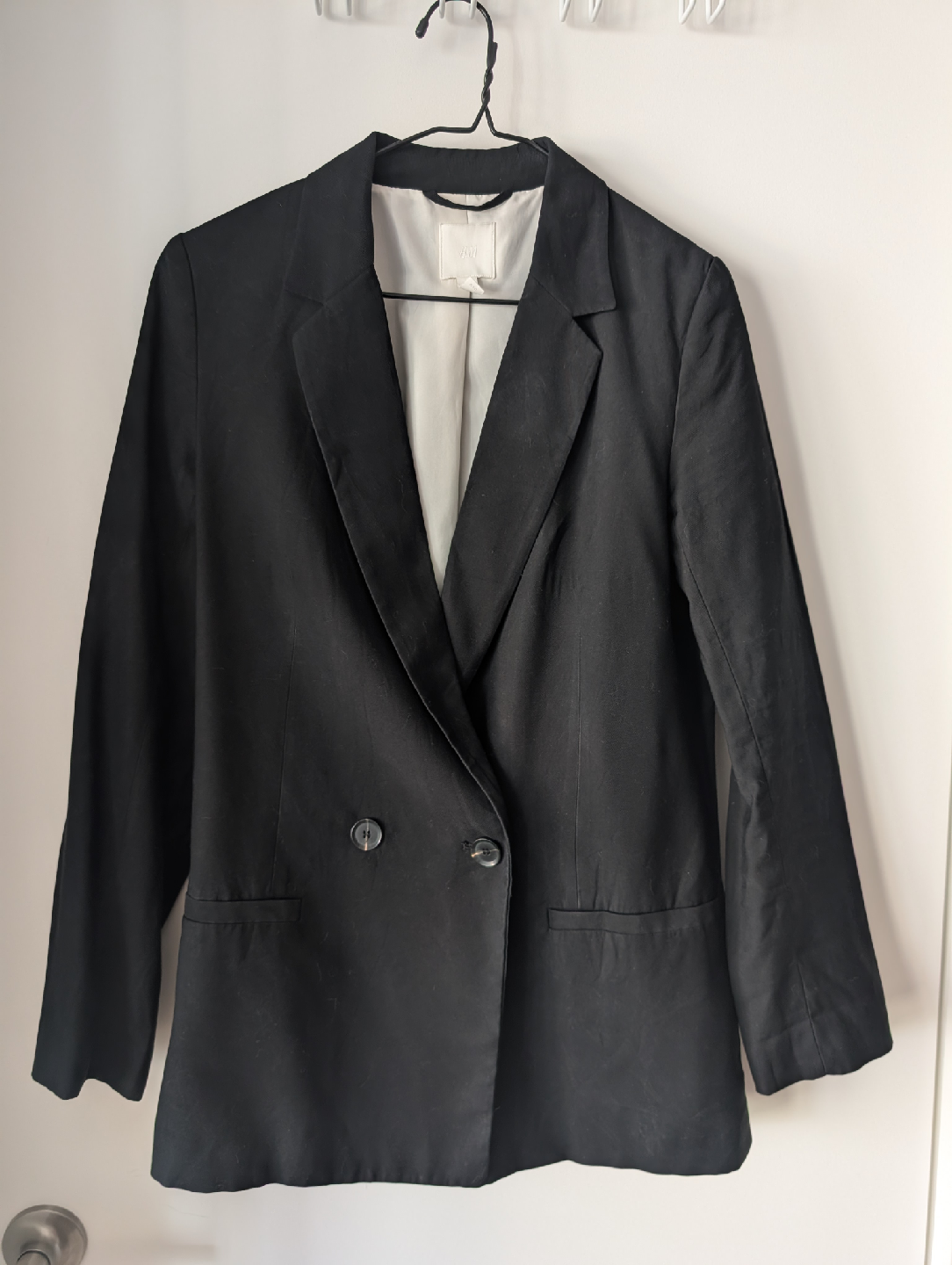 H&M Black Blazer - Size 6