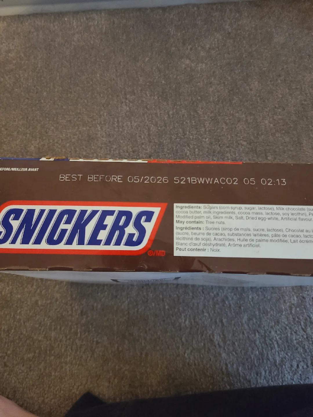 Snickers 48 Bars x 52g (2.49 kg) image indicator(2)