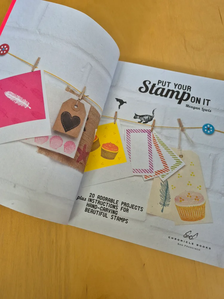Paper Craft Book: Stamping Projects & Carving Stamps image indicator(2)
