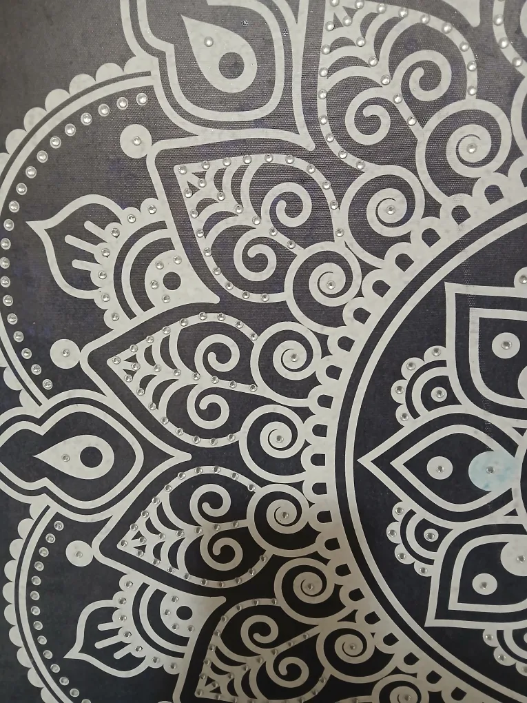 Mandala Wall Art - Black & White image indicator(2)