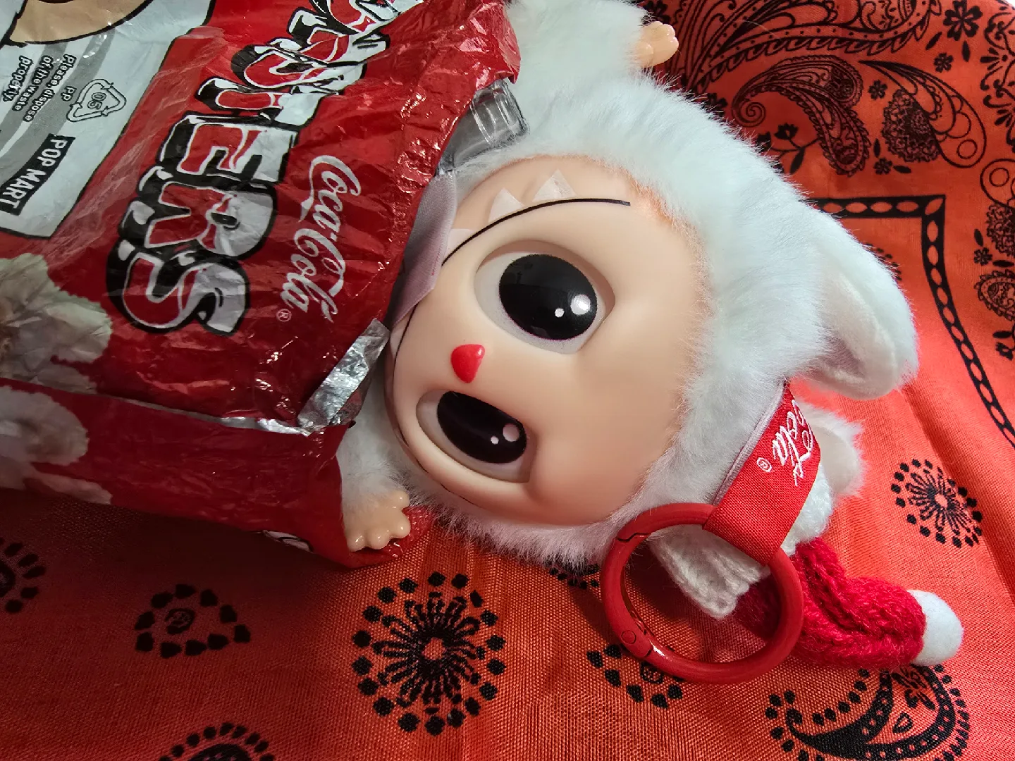 Pop Mart La Bubu Coca-Cola Series Plush image indicator(6)