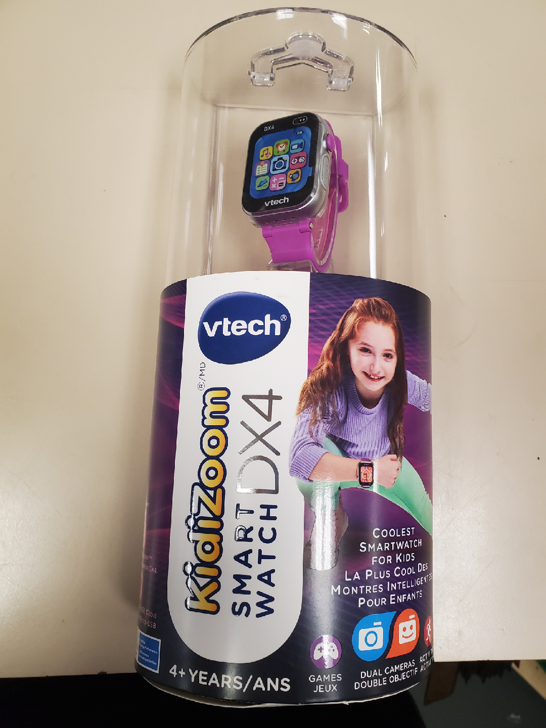 VTech Kidizoom Smartwatch DX4 - Purple