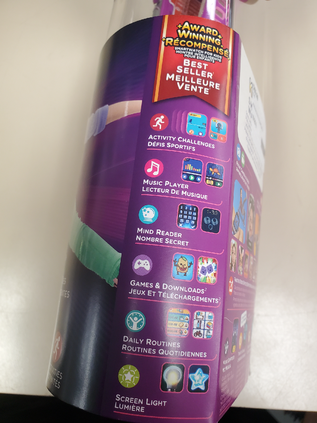 VTech Kidizoom Smartwatch DX4 - Purple - photo 2