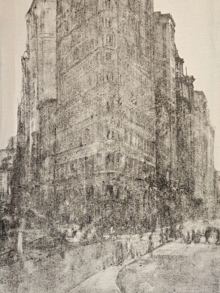 Classic Flatiron Building Drawing image indicator(3)