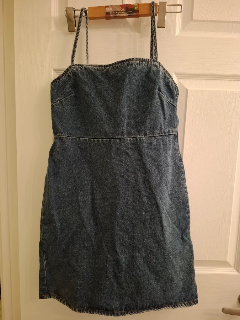 Denim tank Dress thumbnail